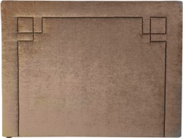 Cabeceira com desenho em tachas